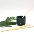 Reusable Durable Bamboo  Drinking straw Ecological Alternative to Plastic straws